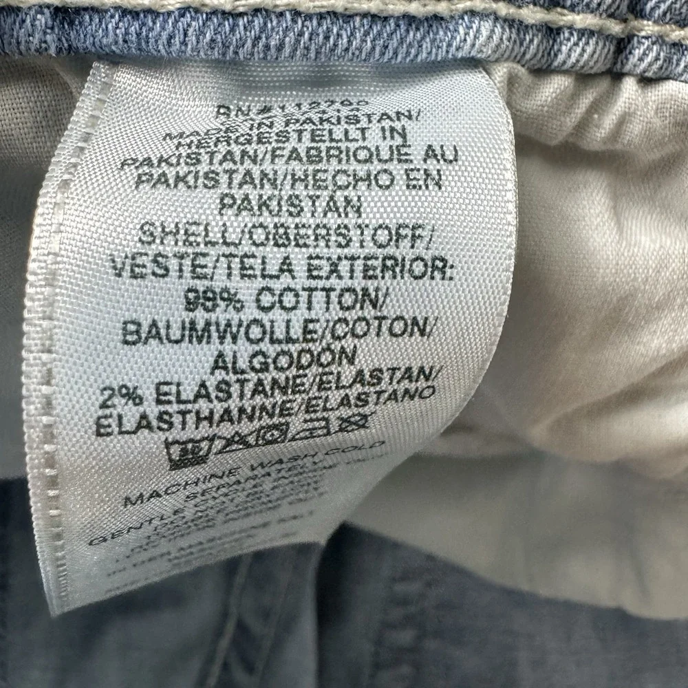True Religion Light‎ Blue Ricky Relaxed Straight Men's Jean Short Size 29